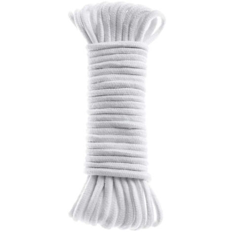 Gaine auto-irrigation automatique en coton blanc 1/6" et 1/4" x 30 pieds pour plantes intérieures/vacances