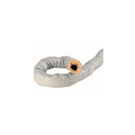 Gaine conduit PVC ATLANTIC souple calorifugé - Diamètre 80 mm - Longueur 6M