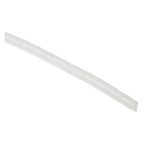 Gaine de câble spiralée RS PRO, Ø 4mm  25mm, Ø int 4mm en Polyéthylène ( Prix pour sachet de 10 Mètres )