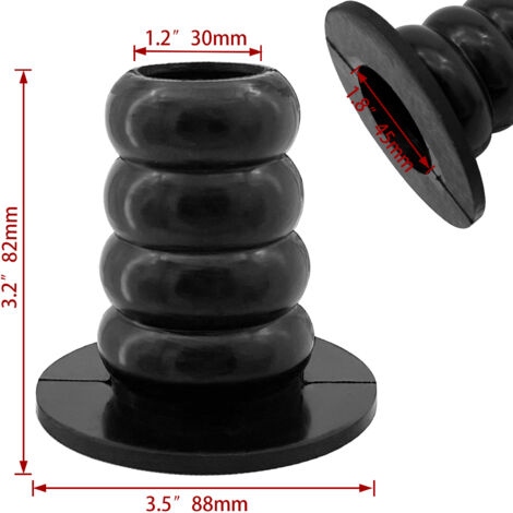 Gaine de protection de câble en caoutchouc noir, 8288 mm, gaine en caoutchouc à large ouverture, accessoires de quincaillerie marine et nautique.