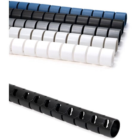Gaine de protection Helawrap en Polypropylène Noire Ø25mm en sachet 2m - HellermannTyton