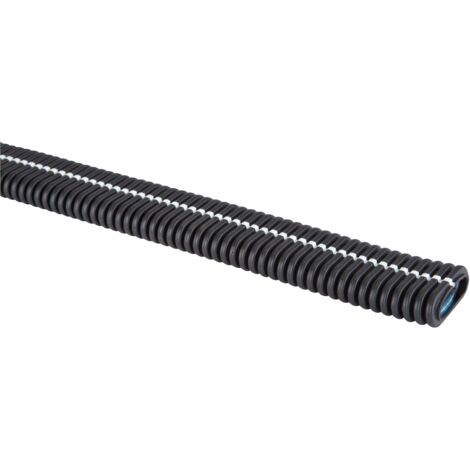Gaine électrique Faciloflex 29 x 12 mm – Longueur 50 m – Polyoléfine – Forme plate pour espaces restreints – Non propagateur de la flamme – Courant