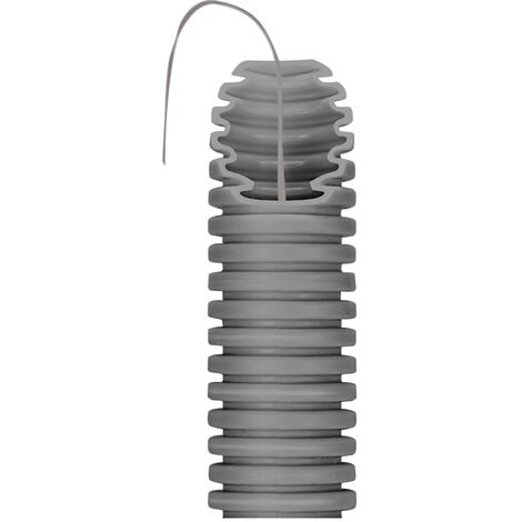 Gaine électrique  ICTA avec tire-fils gris foncé diamètre 16mm - GEWISS - DX20516R