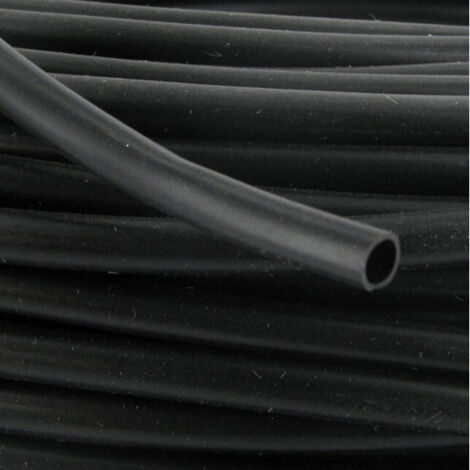 Oc-Pro – Gaine électrique souple souplisseau 10 mm – PVC noir – Longueur 100 mètres – Flexibilité et résistance pour installations électriques