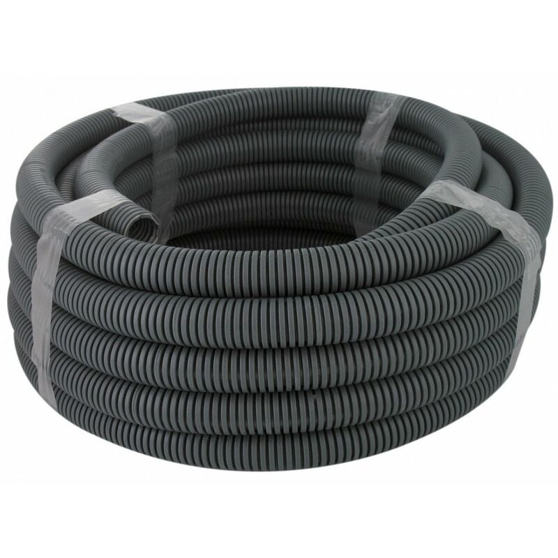 Gaine icta avec tire-fil ø 20 mm gris 50m