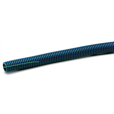 Gaine icta avec tire-fil ø 32 mm  bleu 25