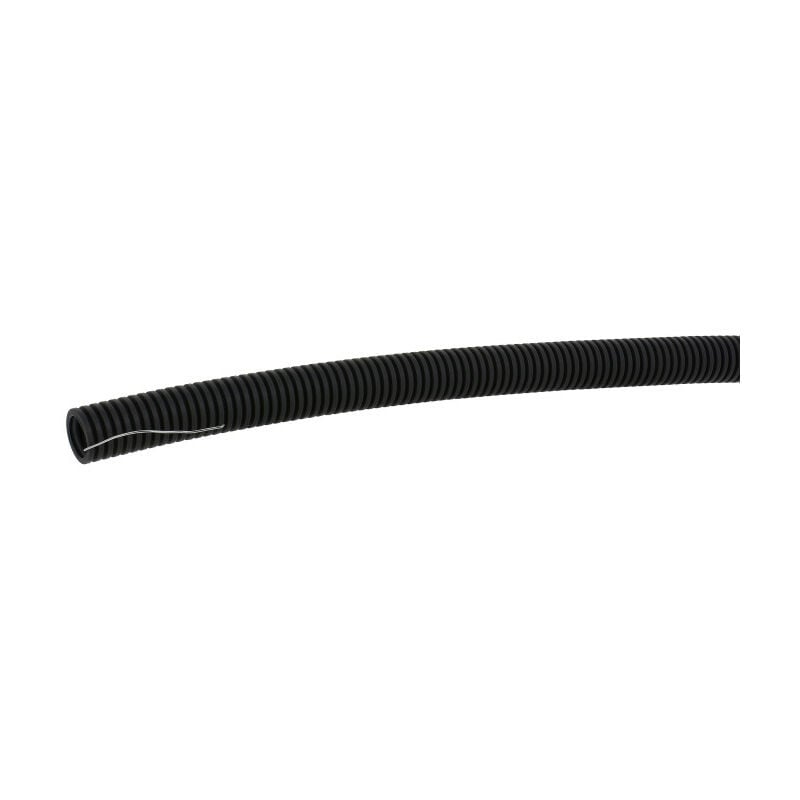 Conduit ICTA Standard diamètre 20mm pour courant fort avec tire-fils RAL7024 (06620)