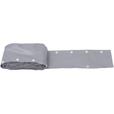 Gaine ignifuge PVC avec bouton-pression pour câbles, protection de fils 5m / 16.4ft, organisation de câbles