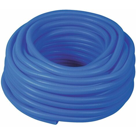 Gaine isolante - Bleu - diamètre25 - 100 ml