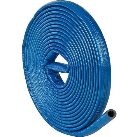 BANYO Gaine isolante robuste 22x4mm, longueur:10m PE-XT avec protection bleu