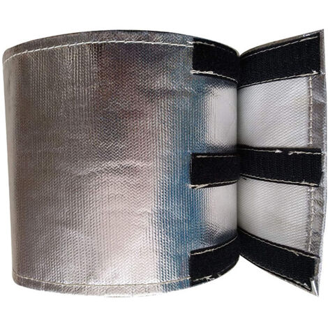 Gaine isolante universelle pour démarreur, gaine isolante en aluminium et fibre de verre, kit d'isolation autocollant
