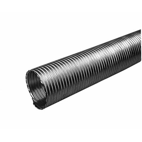 Gaine Nather flexible en aluminium récupérateur de chaleur 3 mètres - Ø 125 mm OU 160 mm