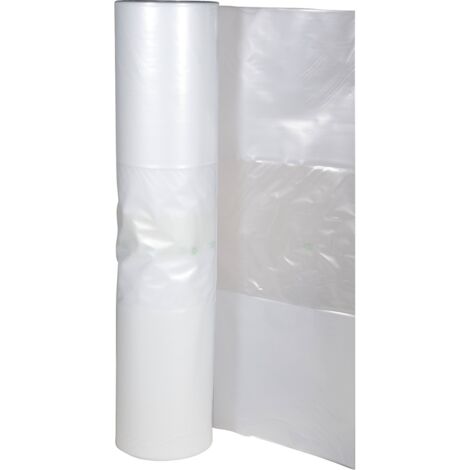 Gaine plastique transparente 100 µ 600 mm x 179 M