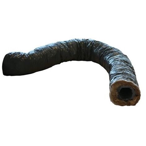 Gaine pour VMC isolée 6 m - PVC souple - Ø80 à 160mm - UNELVENT