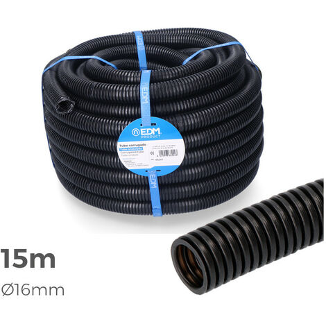 Gaine Préfilée 16mm M-25 15m Installation électrique Rapide Et Sécurisée - Edm
