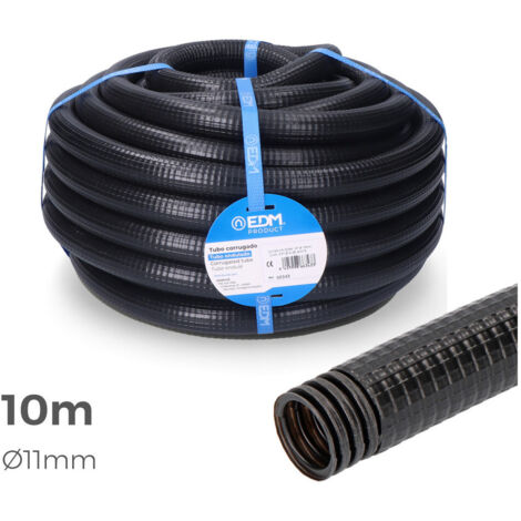 Gaine Prefilee Ferroplast Pour Installation Exterieure 11mm Ce M-16 10m Edm