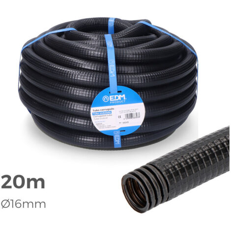Gaine Prefilee Ferroplast Pour Installation Exterieure 16mm Ce M-25 20m Edm