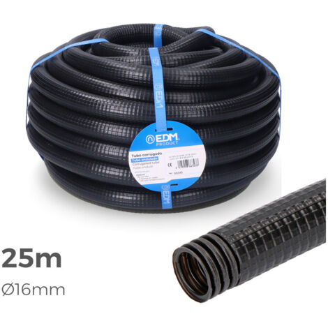 Gaine Prefilee Ferroplast Pour Installation Exterieure 16mm Ce M-25 25m Edm