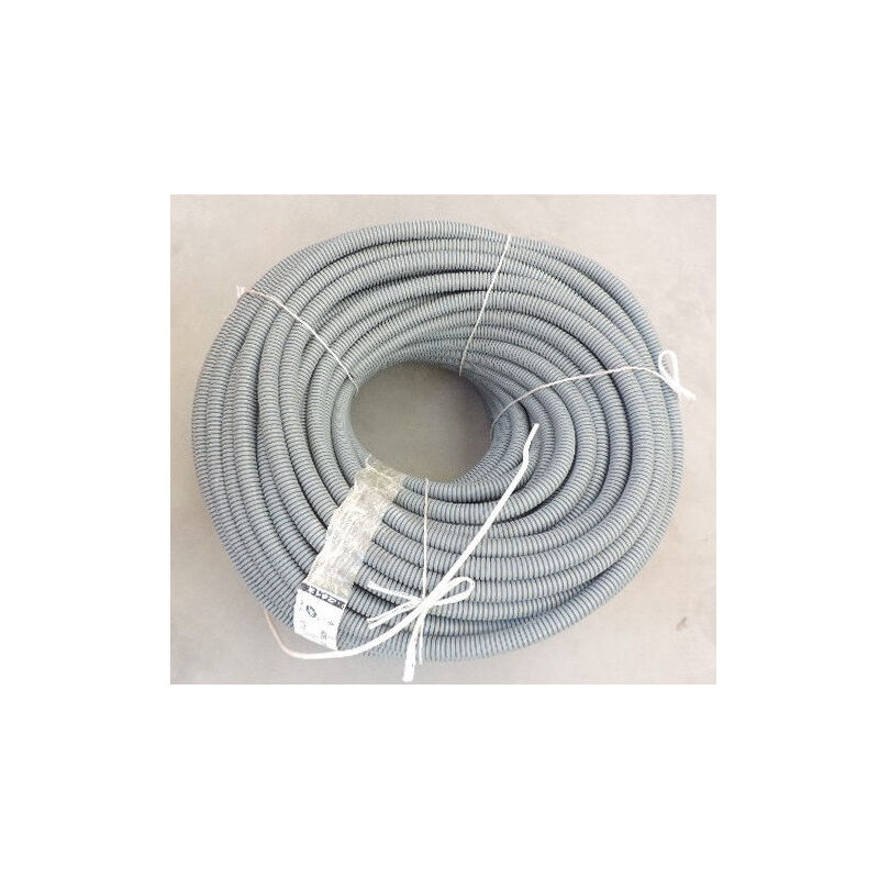 Gaine préfilée ICTA grise Ø 20mm avec cable téléreport 2P 6/10 non armé (couronne de 100M) Janoplast