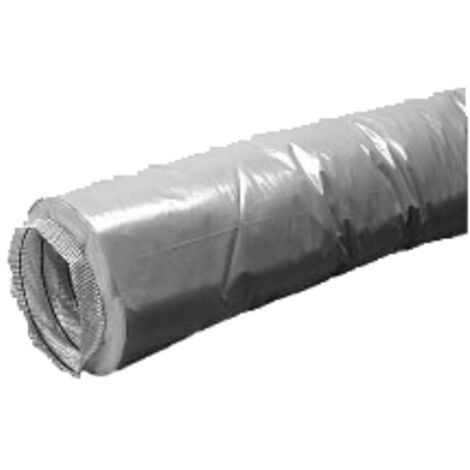 Gaine PVC souple isolée Ø80mm x 6m - DIFF