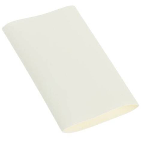 Gaine PVC thermo rétractable blanche Ø2,5x7cm pour guirlande en caoutchouc Lotti