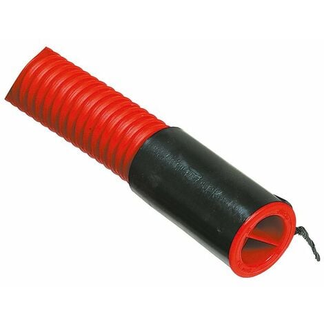Gaine rouge EDF - Couronne 25 m - Diamètre 40 mm