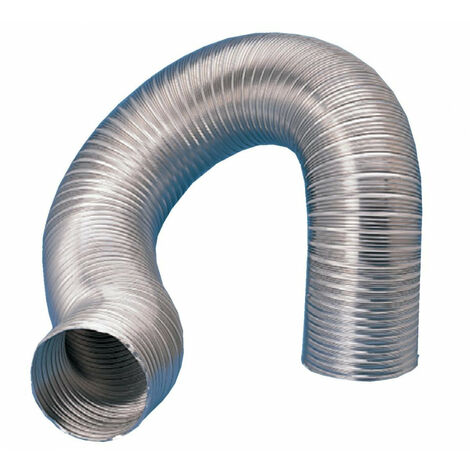 Gaine semi-rigide aluminium, classement M0, D 90 mm, longueur 3 m S&P (UNELVENT) 820185