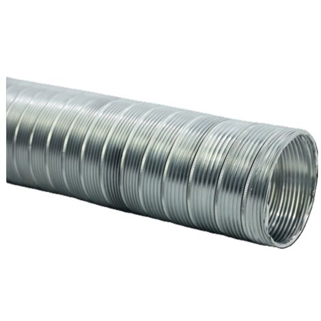 Gaine semi rigide Aluminium flexible - Acomat - Ø125 3ml
