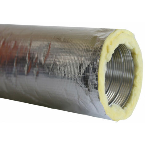 Gaine semi-rigide aluminium isolée, classement M0, D 200 mm, longueur 3 m S&P (UNELVENT) 823261