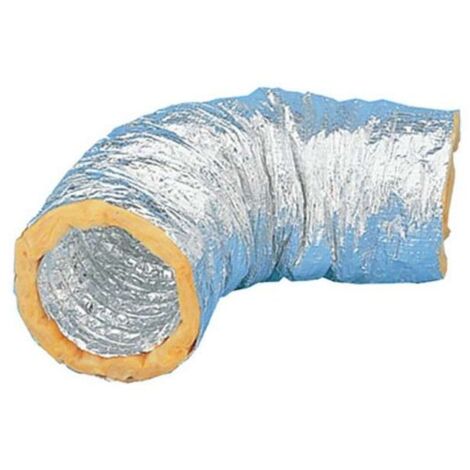 Gaine souple alu isolation phonique - GSI MP 80/10M/50 - 820777 S&P UNELVENT - 820777