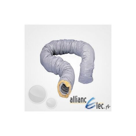 Gaine souple aluminium isolée