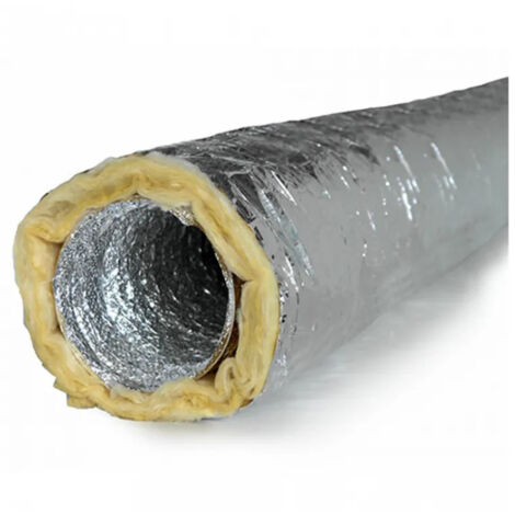Gaine souple isolée, diamètre 125, longueur 5m