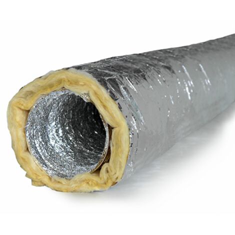 Gaine PVC souple isolée Diam.12.5cm L.6m