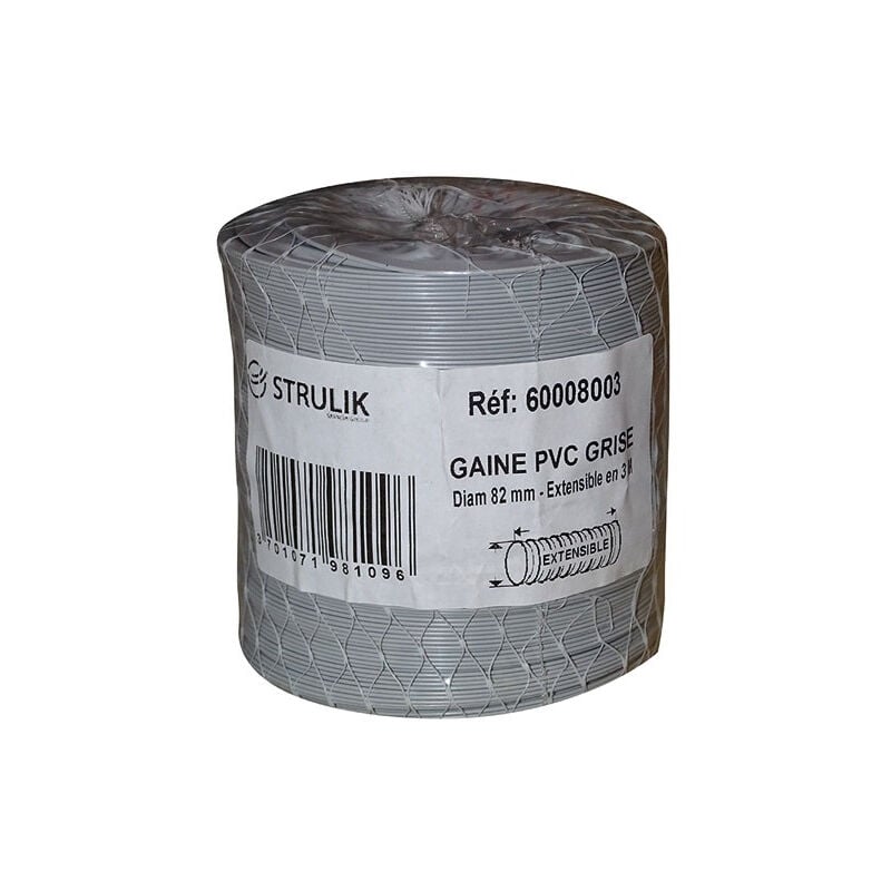 Gaine souple pvc filet d. 80MM 3ML Autogyre 60008003