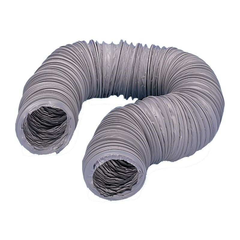 Unelvent - gaine pvc - souple - renforcée - diamètre 125 mm - 6 mètres