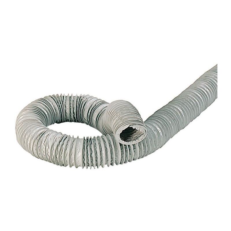 Gaine souple pvc vmc Atlantic Diamètre en mm: 125 - Longueur: 600 - Gamme: renforcé - Couleur: gris - Dimensions: L.600