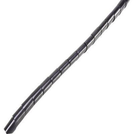 Gaine spirale 2 à 25 mm Conrad Components CG3-Grey gris 5 m S935541
