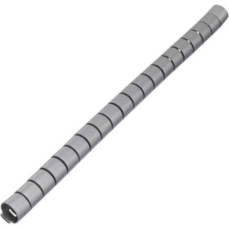 Gaine spirale 20 mm (max) TRU COMPONENTS TC-MX-KLT20SL203 1593194 argent 5 m