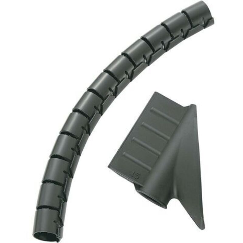 Gaine spiralée noir Tru Components TC-MX-KLT25BK203 1593182 5 m