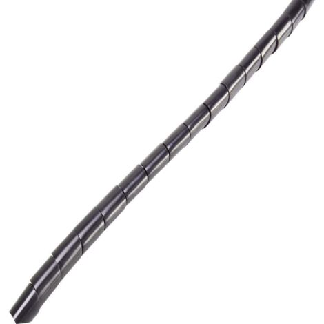 Gaine spirale 9 à 65 mm Conrad Components CG12-Black noir 5 m S935351