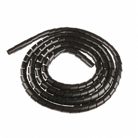 10 M TPFNet 3 Pièces Gaine Spirale 12-75 mm Noir Gaine Range Cable 