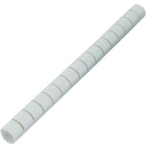 GAINE SPIRALÉE BLANC TRU COMPONENTS TC-MX-KLT25WE203 1593192 5 M