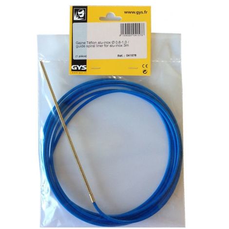 Gaine Téflon alu/ inox. Diamètre 0.8 mm