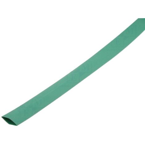 Gaine Thermo Retractable 12.7mm-6.35mm vert polyolefine 5m