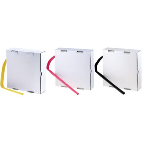 Gaine Thermo Retractable avec colle 12.7mm-4.23mm noir polyolefine 2.5m