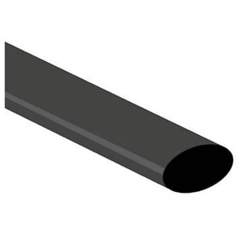 Gaine thermoretractable 2:1 - 12 7mm - noir - 25 pcs