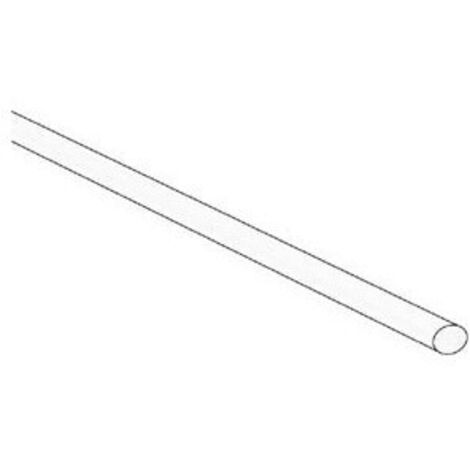 Gaine thermoretractable 2:1 - 2 4mm - blanc - 50 pcs