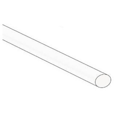 Gaine thermoretractable 2:1 - 4 8mm - blanc - 50 pcs