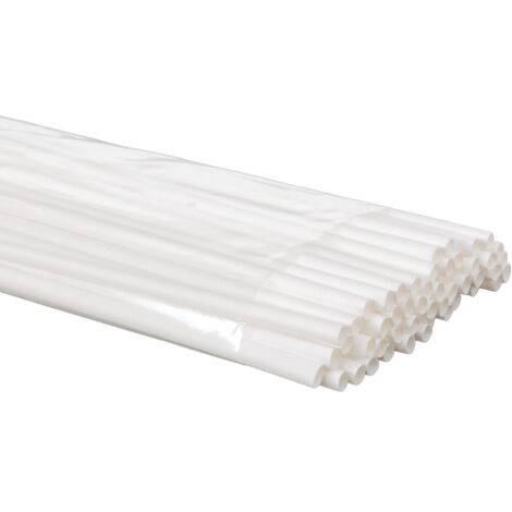 Gaine Thermoretractable 2:1 - 6 4mm - Blanc - 50 Pcs