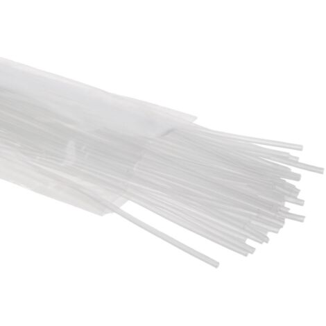 Gaine thermoretractable - 2.4 mm - transparent - 50 pcs